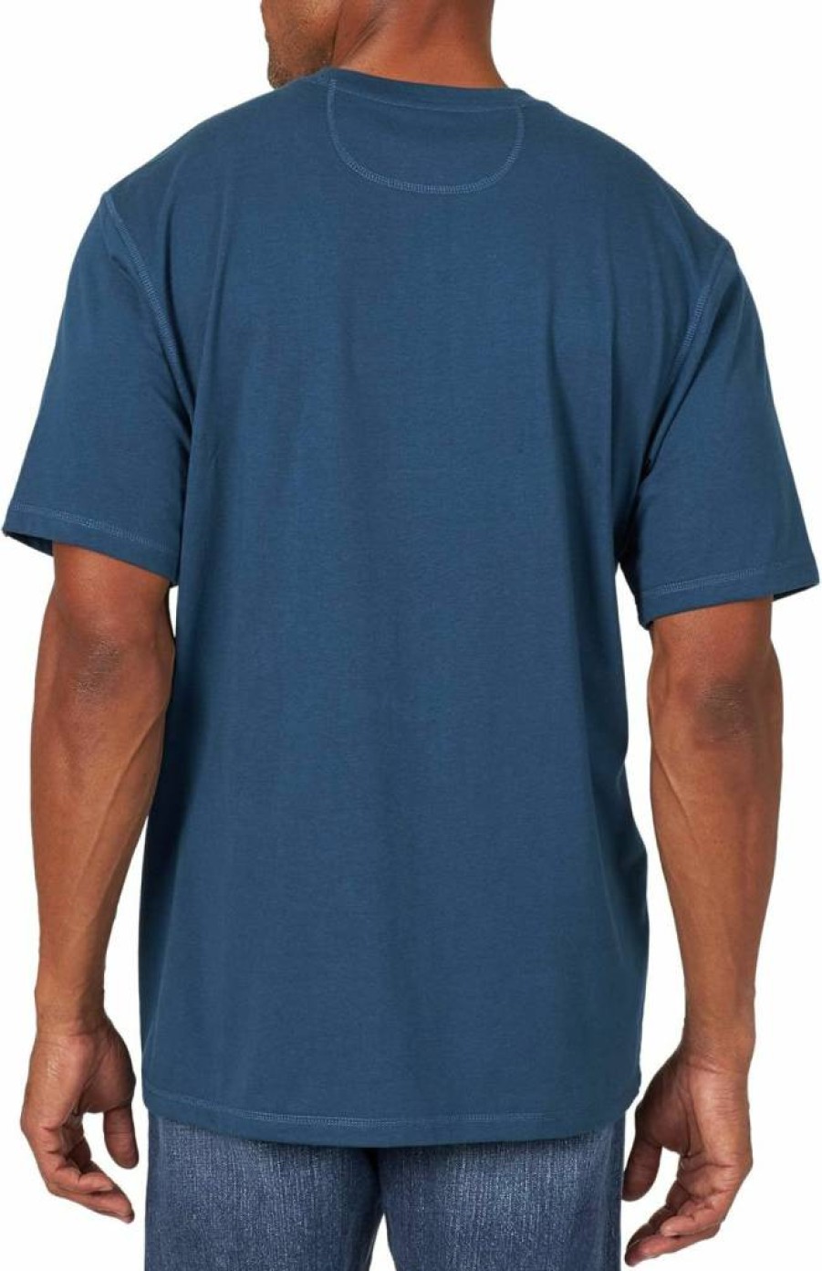 Wrangler Riggs Workwear Men's Durable Short Sleeve Performance T-Shirt with Pocket