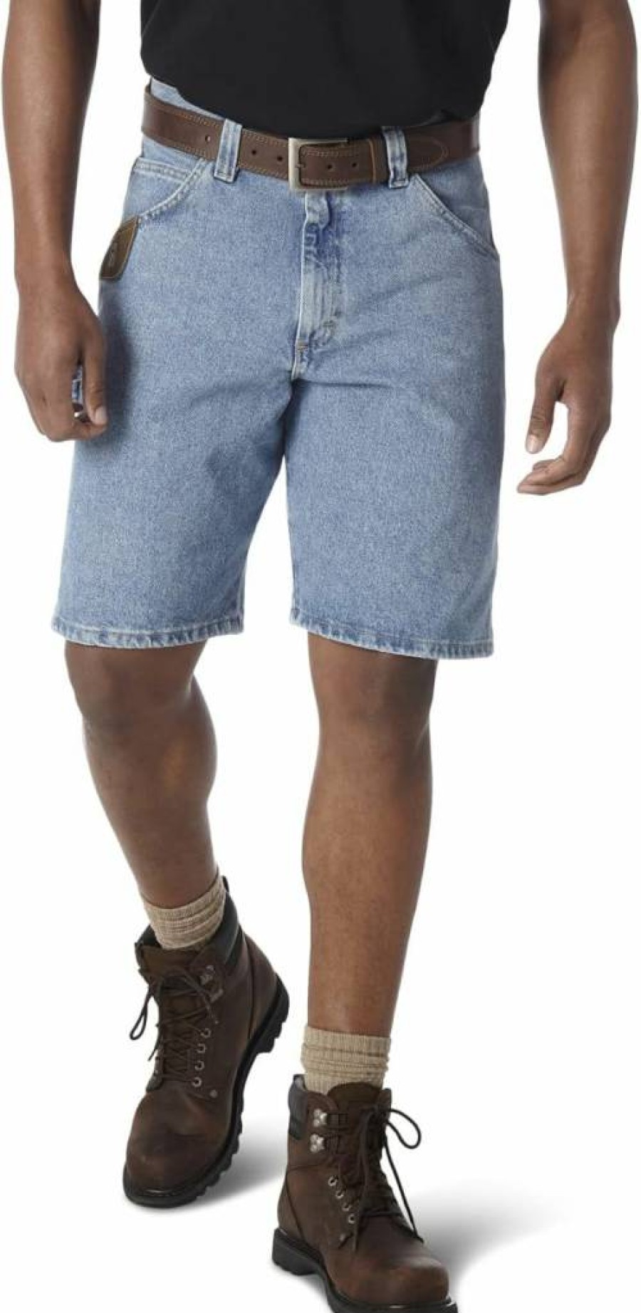 Wrangler Men's Ripstop Carpenter Work Shorts Durable Comfort Fit Outdoor Utility Shorts