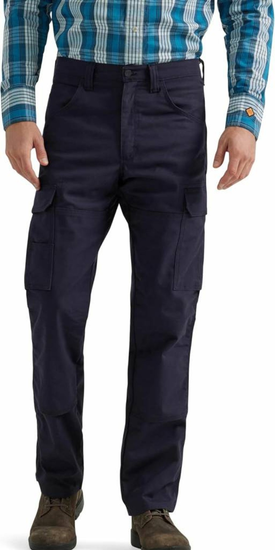 Wrangler Men's Flame Resistant Ranger Work Pants - Durable Safety Trousers for Professionals