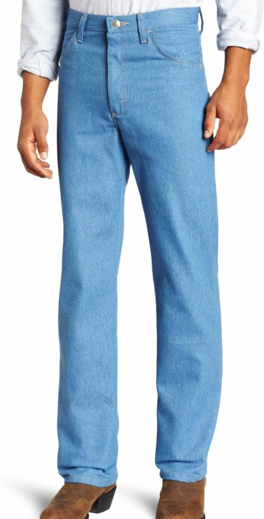 Wrangler Men's Riggs Workwear Jeans - Durable Comfort Fit Five Pocket Denim Pants for Work & Casual