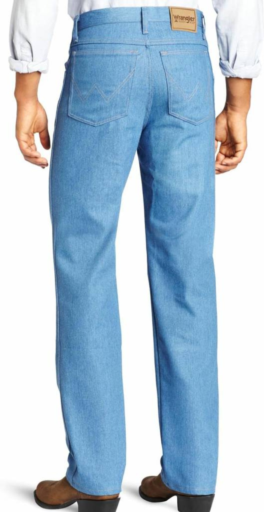 Wrangler Men's Riggs Workwear Jeans - Durable Comfort Fit Five Pocket Denim Pants for Work & Casual