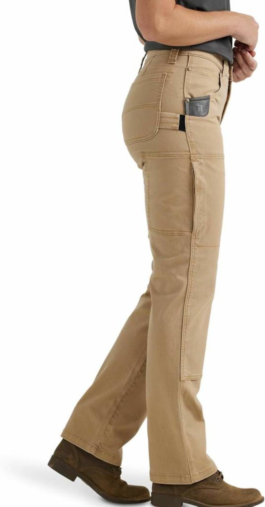 Wrangler Women's Double Knee Work Pants - Durable Comfort Fit for Tough Jobs