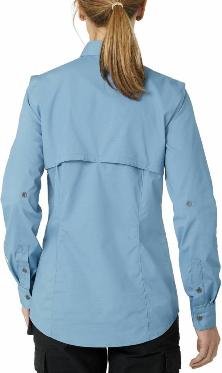Wrangler Women's Breathable Button-Down Work Shirt for Comfort & Style