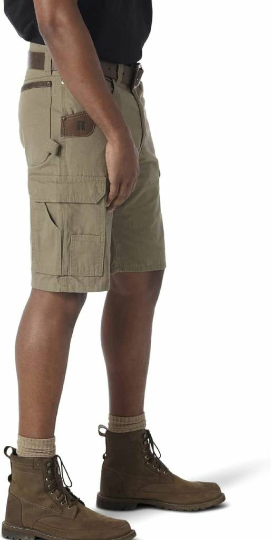 Wrangler Men's Ranger Cargo Shorts - Durable Outdoor & Casual Shorts for Men