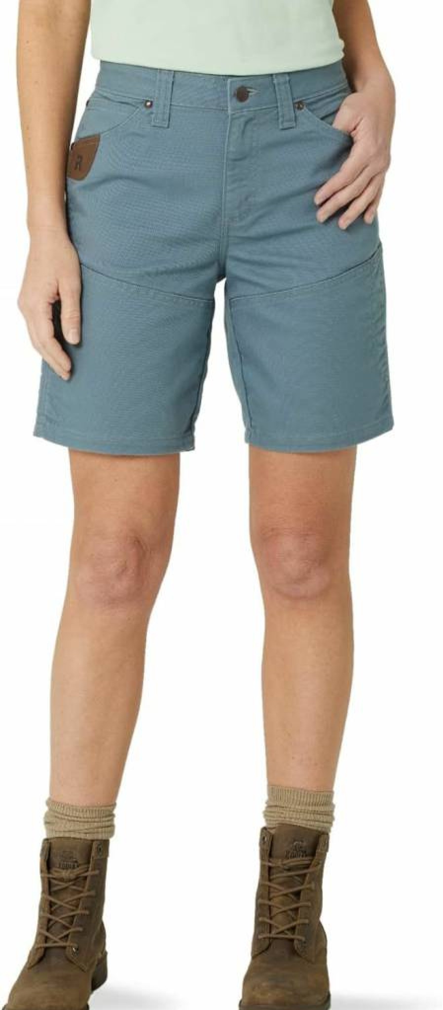 Wrangler Women's 8" Technician Work Shorts Durable Comfort Fit for Professionals