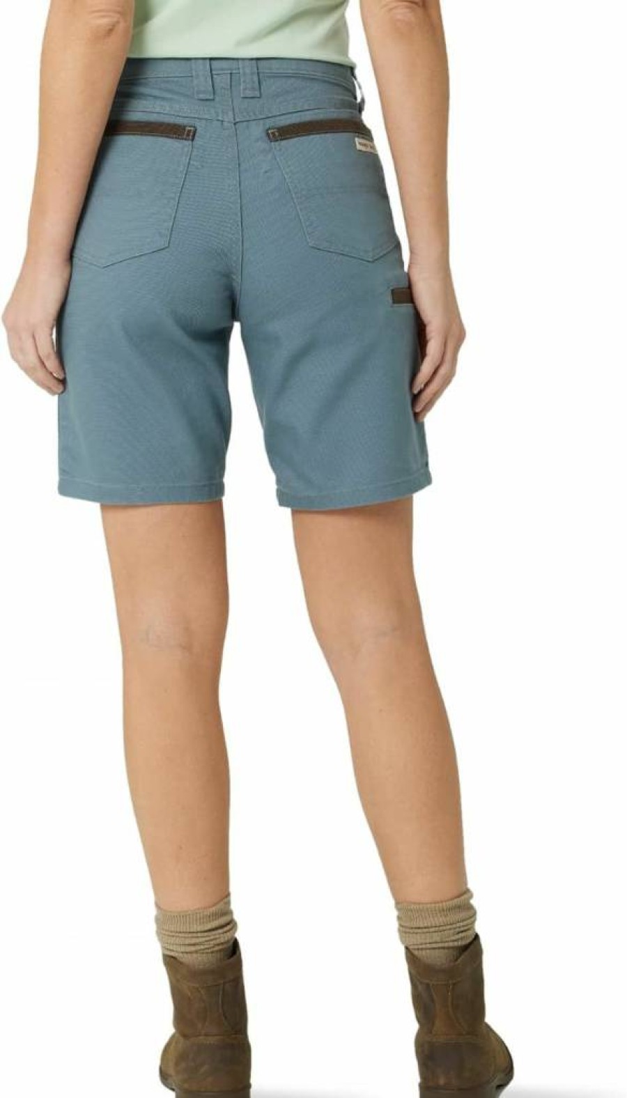 Wrangler Women's 8" Technician Work Shorts Durable Comfort Fit for Professionals