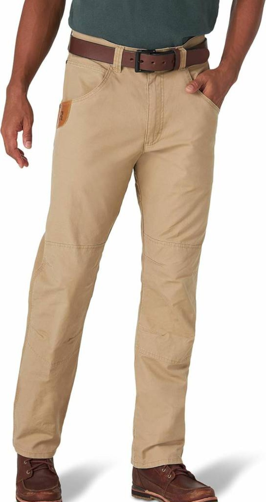 Wrangler Men's Straight Leg Utility Work Pants - Durable Casual & Outdoor Trousers