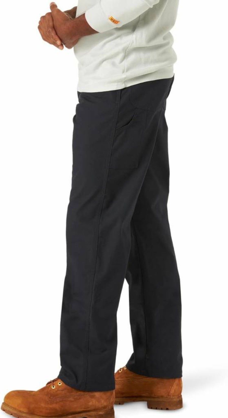 Wrangler Men's Flame Resistant Carpenter Work Pants - Durable Safety Workwear for Professionals