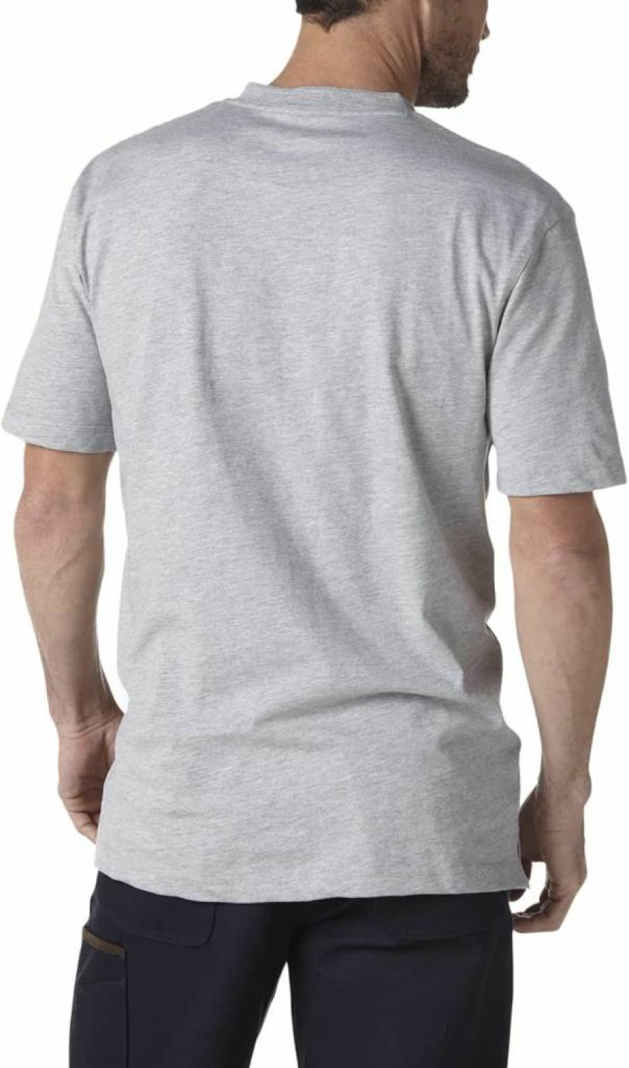 Wrangler Men's Classic Short Sleeve Henley Shirt - Comfortable Casual Crewneck Tee