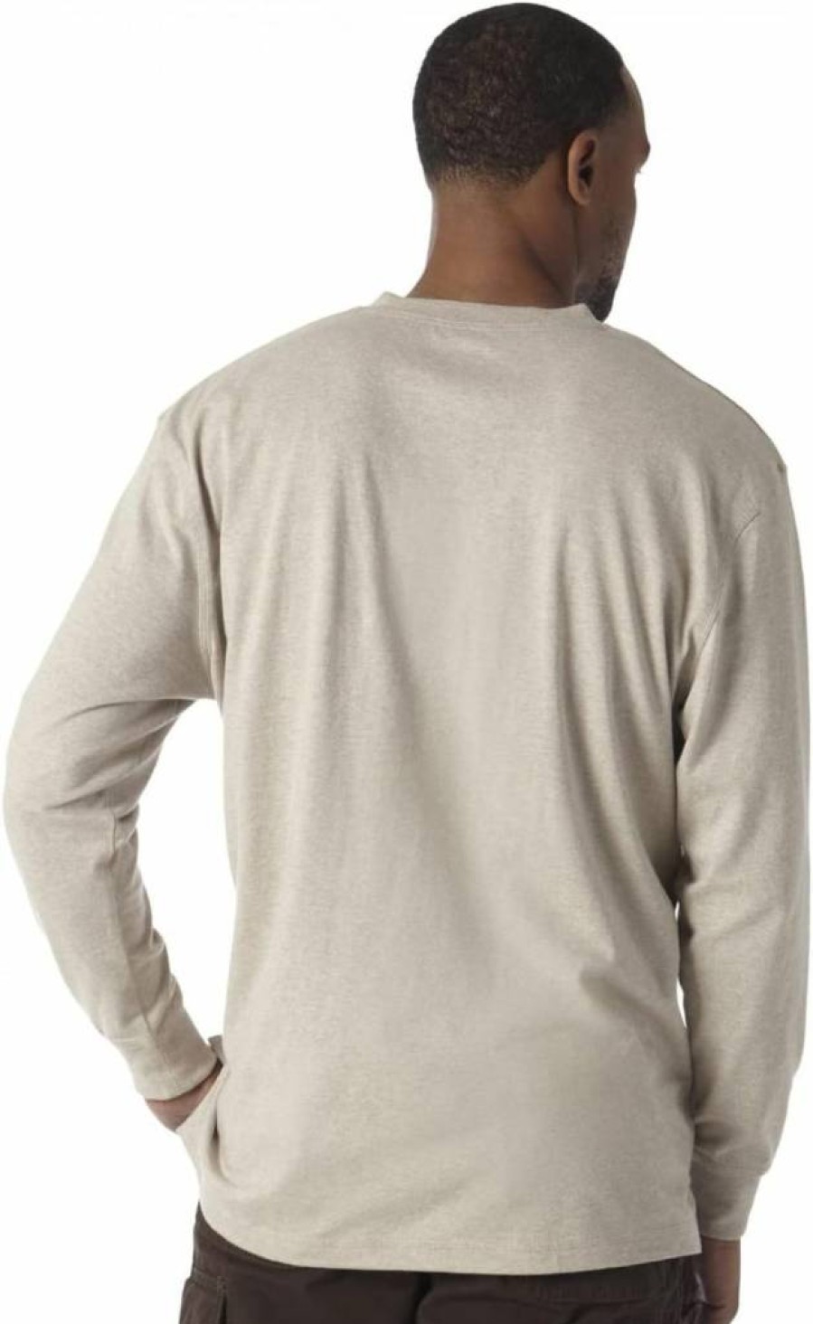 Wrangler Men's Classic Long Sleeve Henley Shirt for Casual Comfort