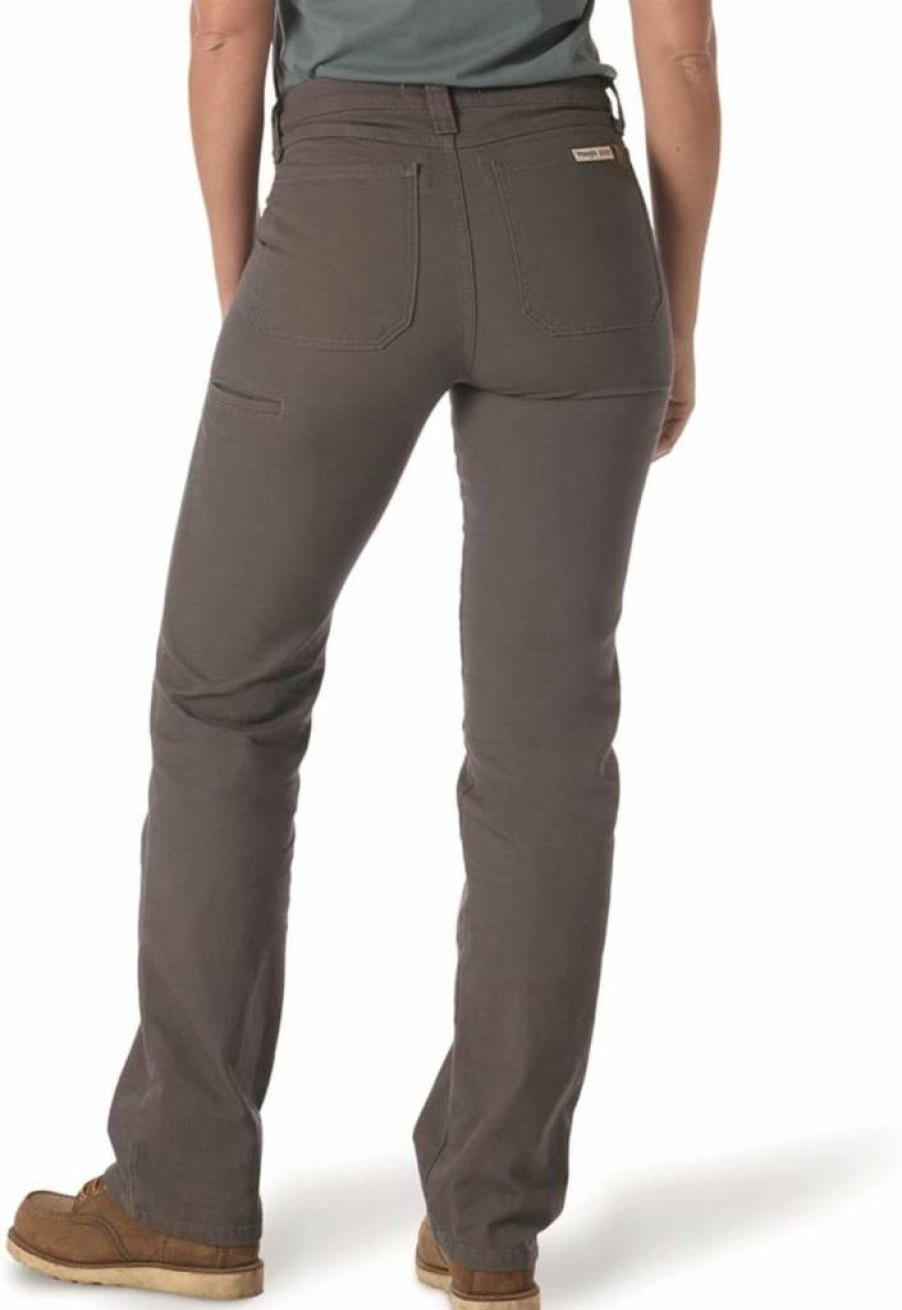 Wrangler Riggs Women's Work Pants - Advanced Comfort Regular Fit Durable Workwear
