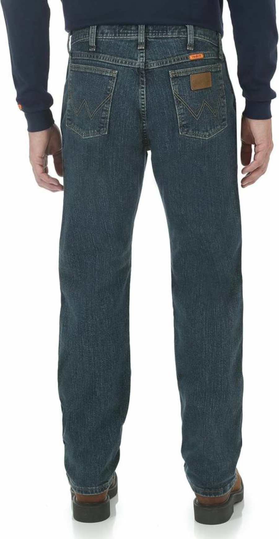 Wrangler Men's Regular Fit Straight Leg Fr Denim Jeans for Comfort and Durability