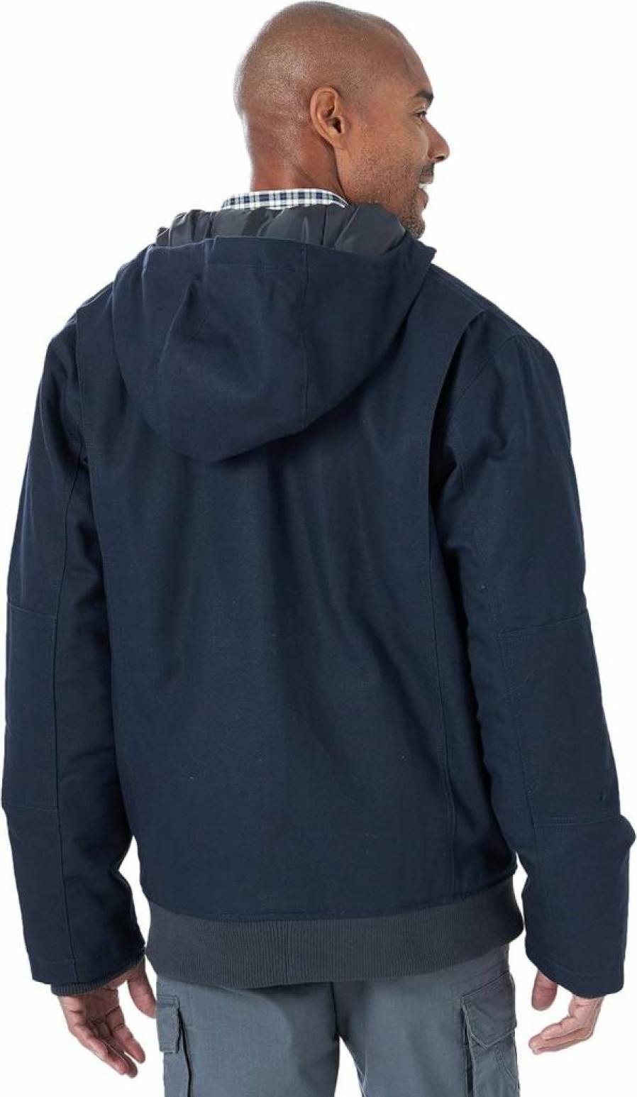 Wrangler Men's Riggs Insulated Canvas Work Jacket - Durable Winter Workwear for Tough Jobs