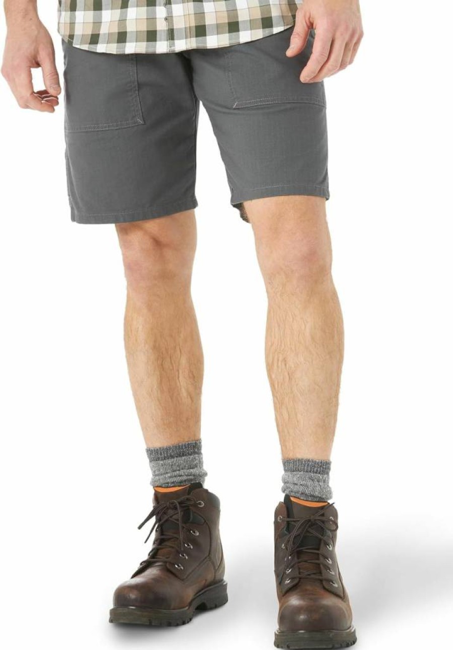 Wrangler Men's 10-Inch Regular Fit Work Shorts Durable Comfortable Casual Wear