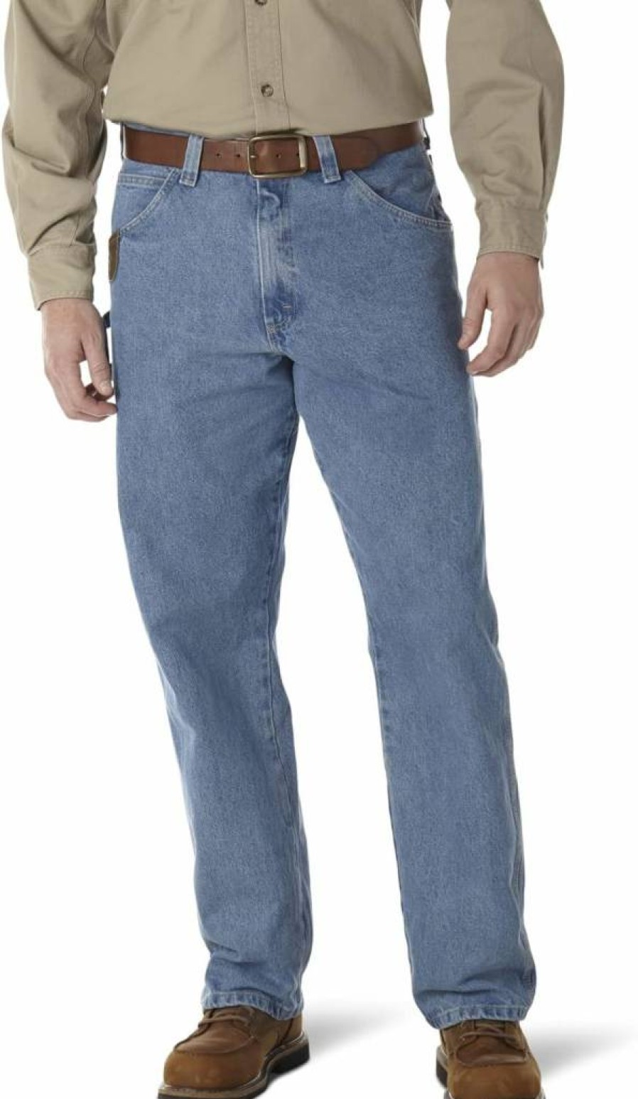 Wrangler Riggs Workwear Men's Durable Carpenter Jeans for Heavy Duty Work