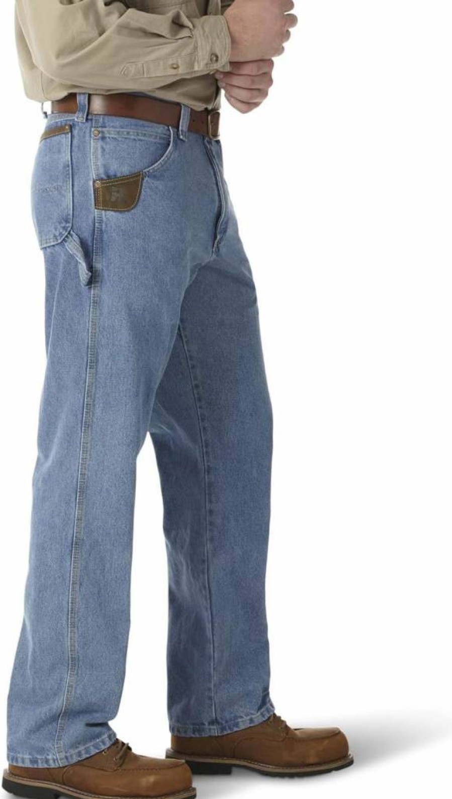 Wrangler Riggs Workwear Men's Durable Carpenter Jeans for Heavy Duty Work
