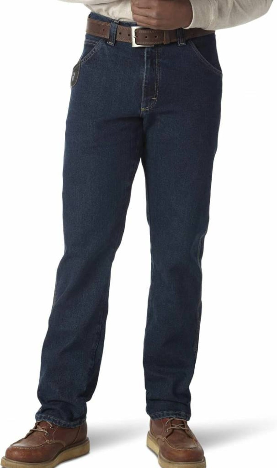 Wrangler Men's Classic Five Pocket Jean - Durable Denim Pants for Casual Wear