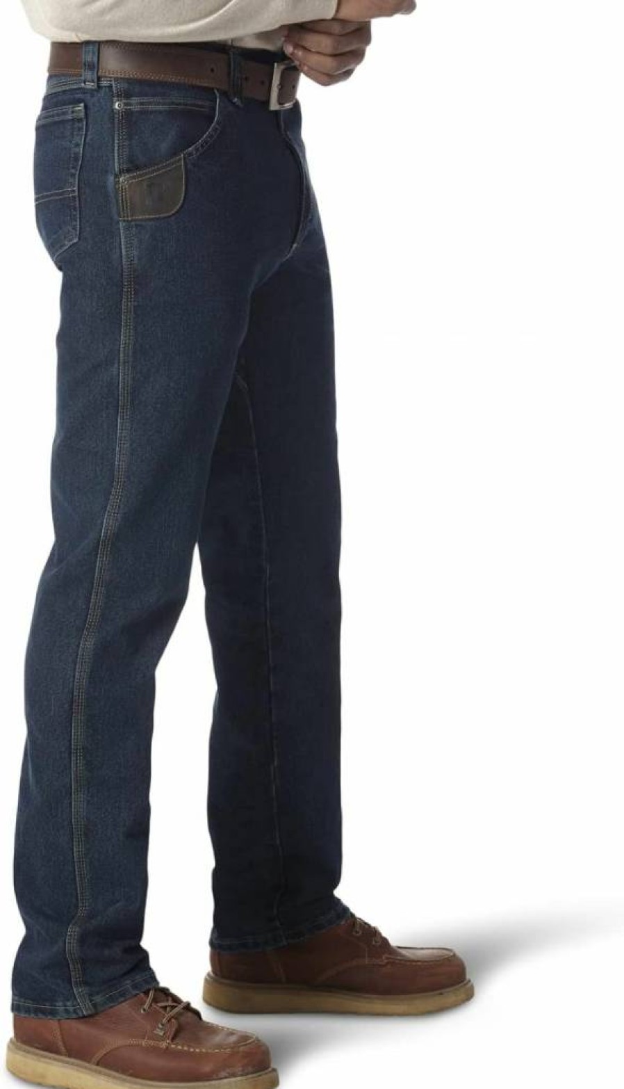 Wrangler Men's Classic Five Pocket Jean - Durable Denim Pants for Casual Wear