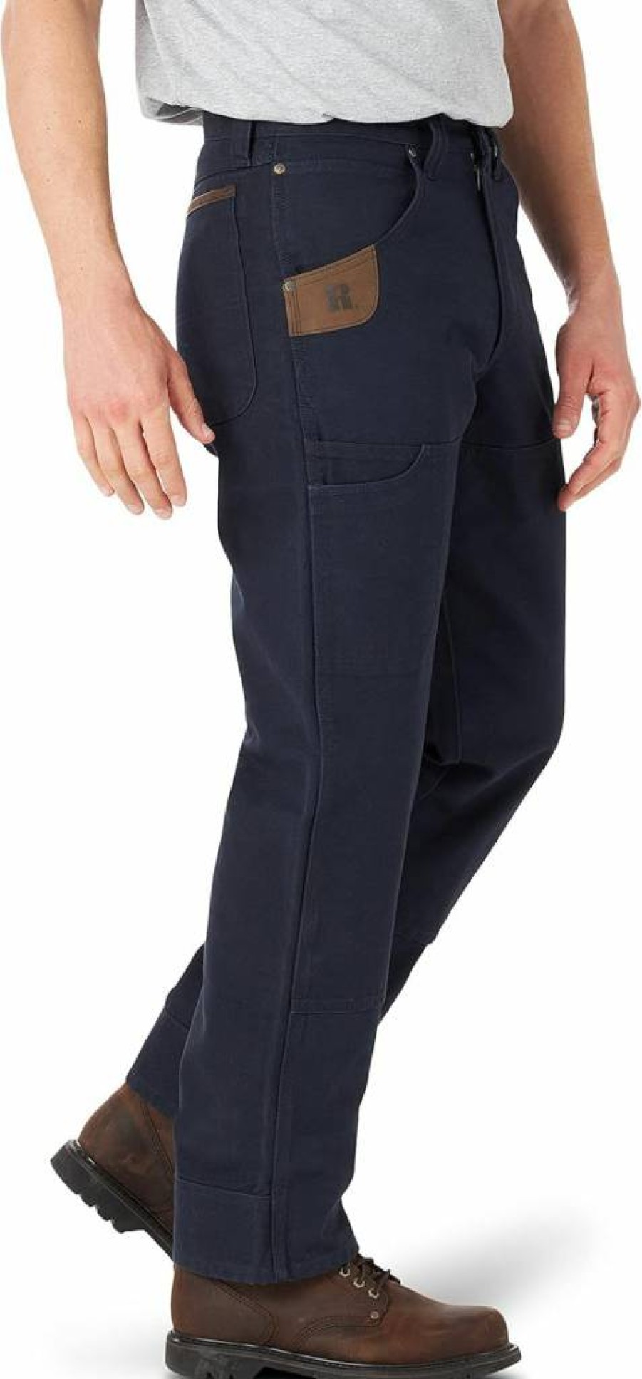 Wrangler Men's Relaxed Fit Canvas Pants - Durable Casual Workwear with Tough Layers Design