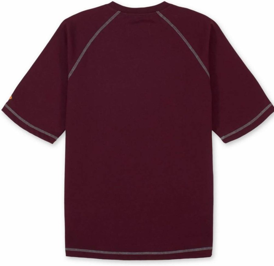 Wrangler Men's Flame Resistant Short Sleeve Base Layer T-Shirt FR Workwear Tee