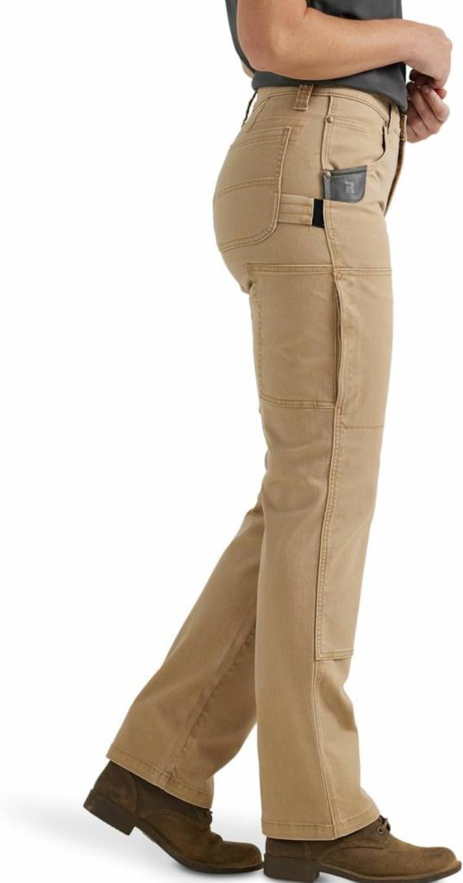 Wrangler Women's Double Knee Work Pants - Durable Comfort Fit for Tough Jobs