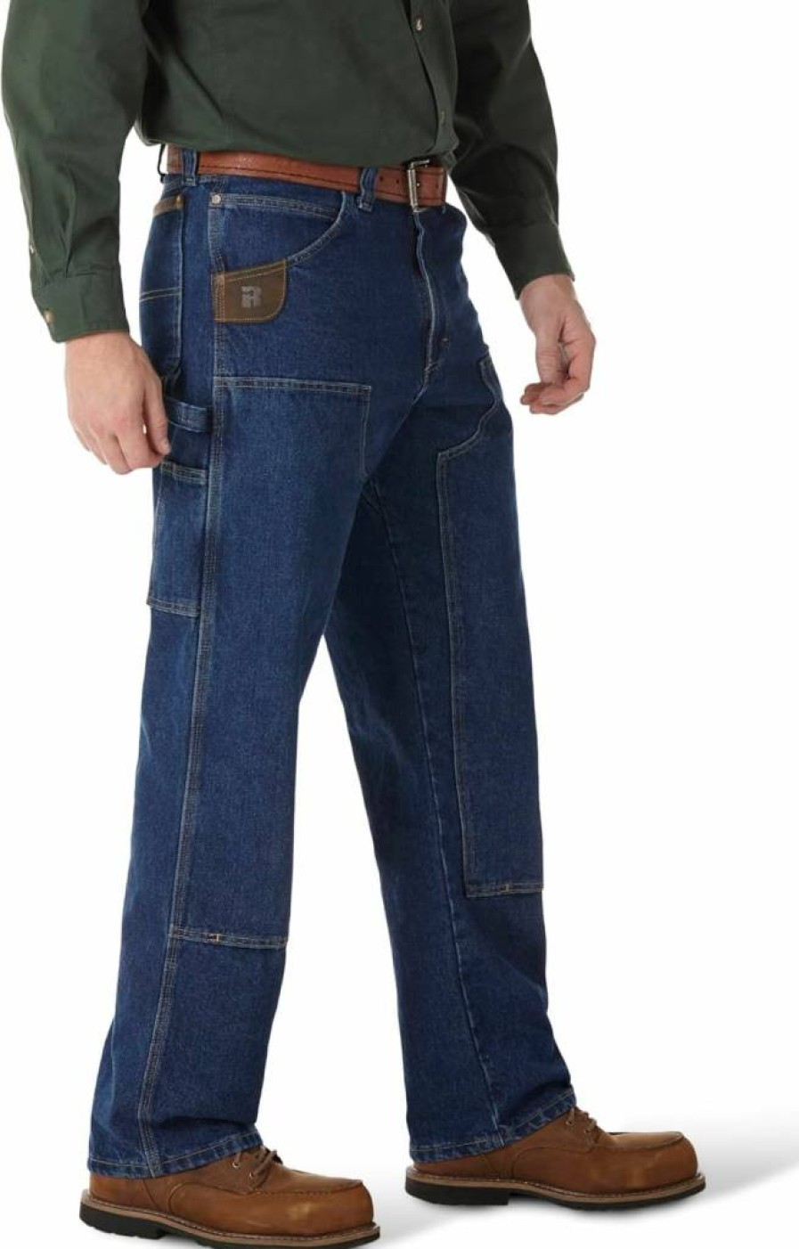 Wrangler Riggs Workwear Contractor Jeans for Men - Durable Work Pants