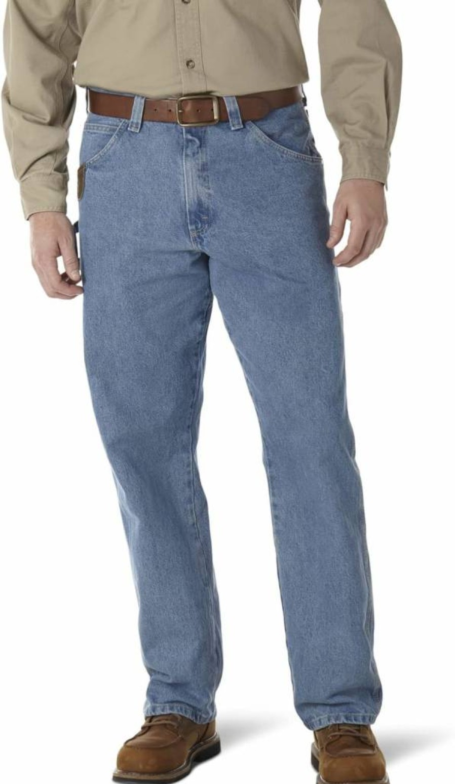 Wrangler Riggs Workwear Men's Durable Carpenter Jeans for Heavy-Duty Work