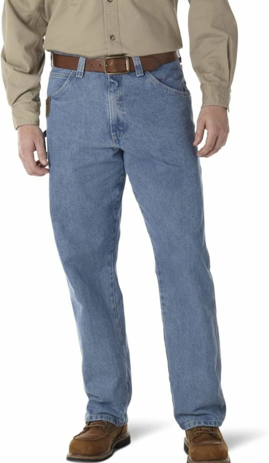 Wrangler Riggs Workwear Men's Durable Carpenter Jeans for Heavy-Duty Work