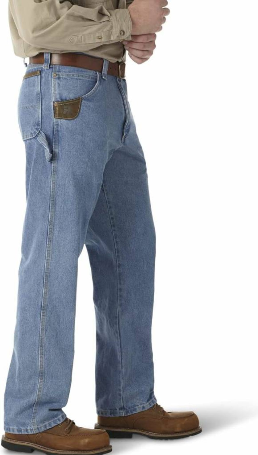 Wrangler Riggs Workwear Men's Durable Carpenter Jeans for Heavy-Duty Work