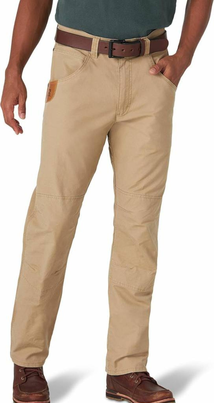 Wrangler Men's Straight Leg Utility Work Pants - Durable Casual Comfort Fit