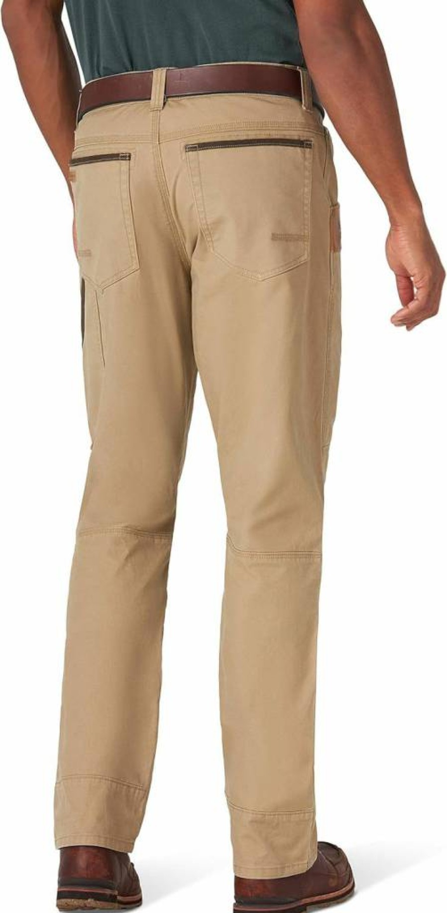 Wrangler Men's Straight Leg Utility Work Pants - Durable Casual Comfort Fit
