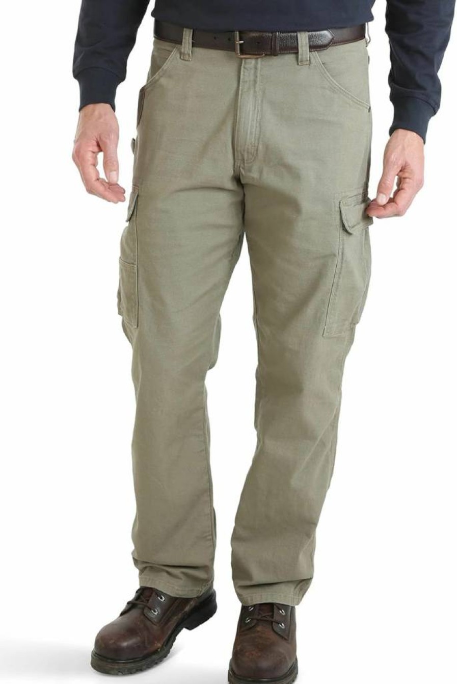 Wrangler Men's Lightweight Ranger Pant - Durable Comfort Fit Outdoor Hiking Pants