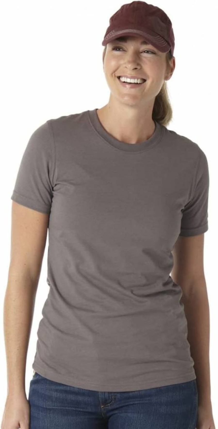 Wrangler Women's Riggs Workwear Short Sleeve Moisture Wicking Performance T-Shirt for Comfort & Durability