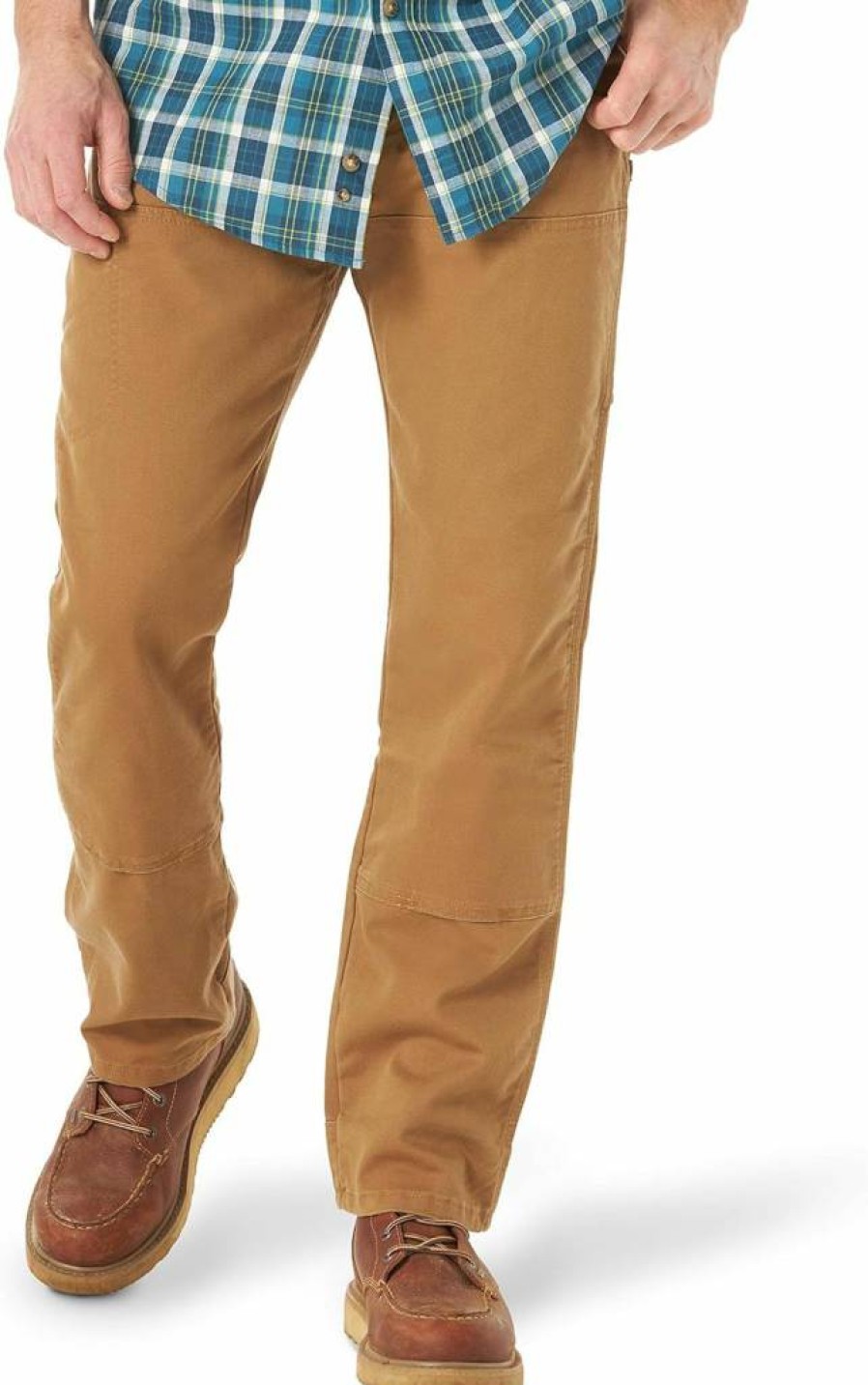 Wrangler Men's Straight Fit Work Pants - Durable Comfort for Everyday Wear