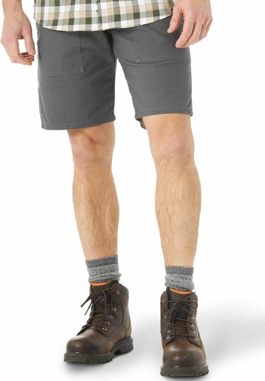Wrangler Men's 10-Inch Regular Fit Work Shorts Durable Comfortable Casual Wear