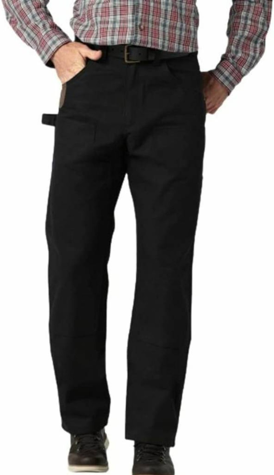 Wrangler Men's Relaxed Fit Utility Pants - Durable Work Pants with Comfortable Fit for Men