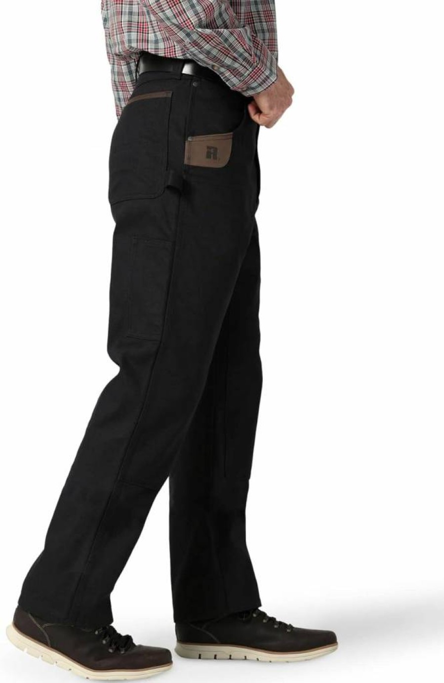 Wrangler Men's Relaxed Fit Utility Pants - Durable Work Pants with Comfortable Fit for Men